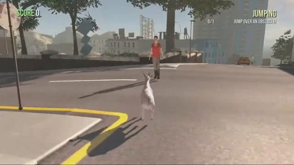Goat Simulator PS3 Game Play