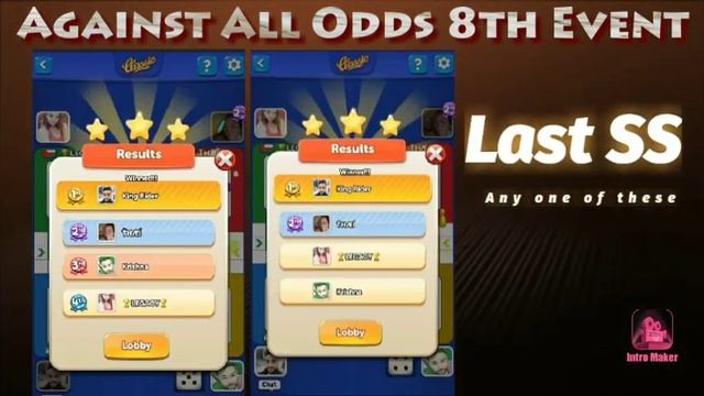 First & Last screenshot of Event game, смотреть онлайн