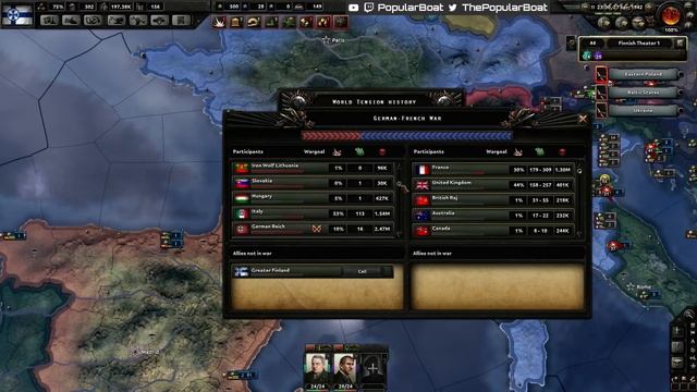 Hearts of Iron IV [Greater Finland | custom AI peace mod] Part 11 - Fall of Stalingrad смотреть онлайн