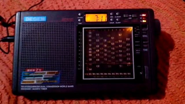 DEGEN 1107 - Radio international da China fc--9410 смотреть онлайн