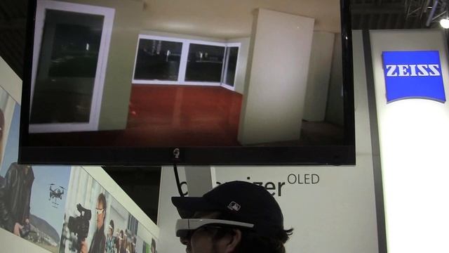 Carl Zeiss Cinemizer 3D Plus glasses Demo'ed with Architecture Application in Mind смотреть онлайн