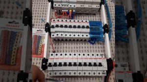 второй этап сборка на 36 модуля электрощиток