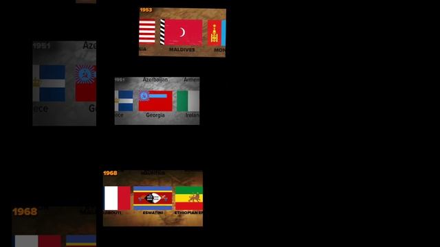 Flag Evolution Over last 100 years In real time смотреть онлайн