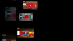 Flag Evolution Over last 100 years In real time