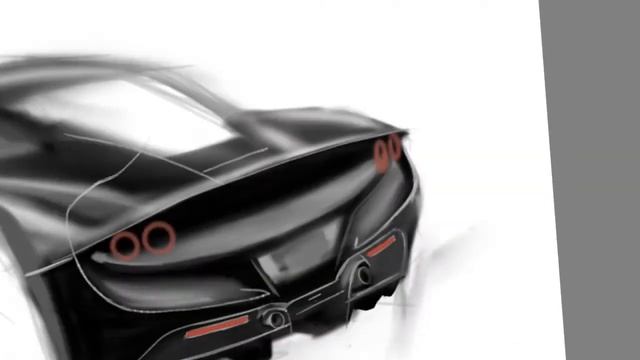 Ferrari F8 Tributo Drawing | Autodesk Sketchbook смотреть онлайн
