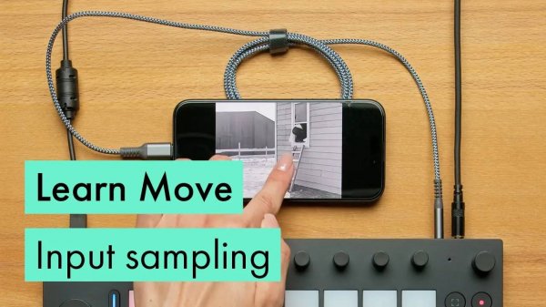 Ableton Move: Using Audio Input to Record Samples