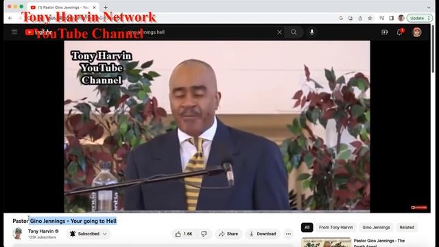 Gino Jennings vs Malcolm X - Comparing the Teachings on Hell - Tony Harvin смотреть онлайн