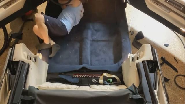 Replacing the carpeting on a 1985 Cadillac El Dorado! смотреть онлайн