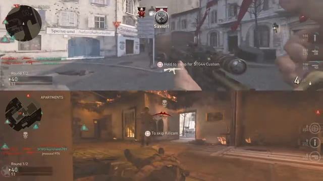 COD WWII Top Screen Quickscope Goodness смотреть онлайн