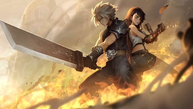 Cloud Strife and Tifa Lockhart / Final Fantasy VII Remake - Живые Обои смотреть онлайн