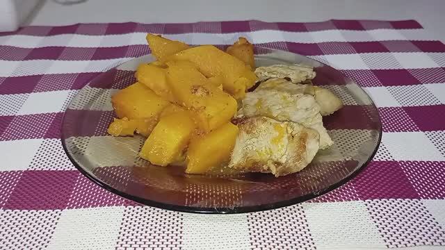 Запечённая ТЫКВА. Отличный гарнир к мясу и птице! смотреть онлайн