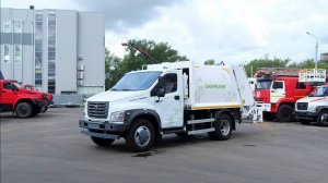 Мусоровоз CHAMELEON МТБ-7 с задней загрузкой на шасси GAZon Next (ГАЗ-C41R13)