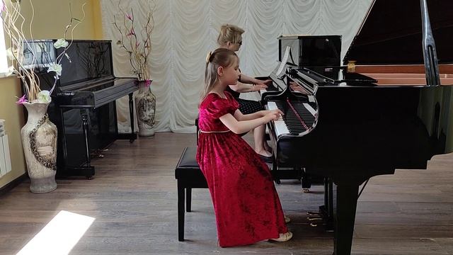 И.Беркович. Концерт № 2. Исп. Молодцова Наташа, 7 лет.1080p смотреть онлайн