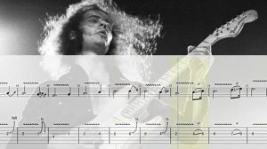 Как играть на гитаре Mistreated - Deep Purple с табулатурами