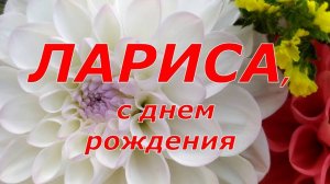 ЛАРИСА, С ДНЕМ РОЖДЕНИЯ
