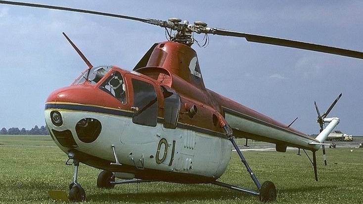 высший пилотаж на вертолете Ми-1, СССР, 1977 год. смотреть онлайн