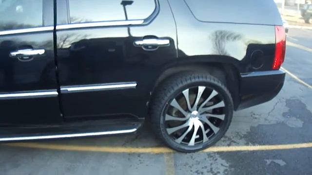 HILLYARD CUSTOM RIM&TIRE 2010 CADILLAC ESCALADE RIDING ON 22 INCH CUSTOM RIMS&TIRES STARR 718 GATSB смотреть онлайн