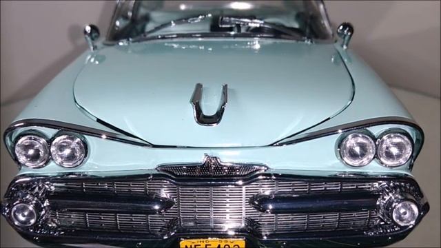 Análise do Dodge Custom Royal Lancer 1959, escala 1:18 - Sunstar Platinum смотреть онлайн