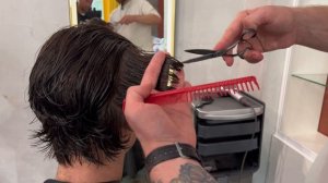 4 урок. Никита Захватов. Коммерческая удлинённая мужская стрижка