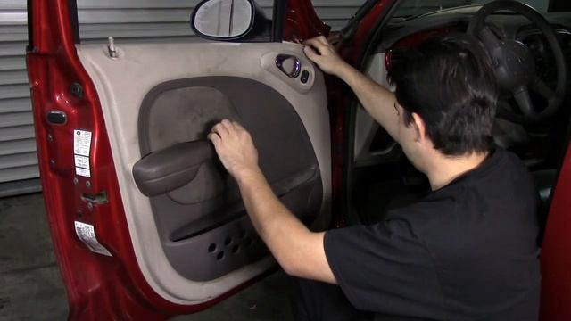 How to Remove and Replace a Door Panel - Chrysler PT Cruiser смотреть онлайн