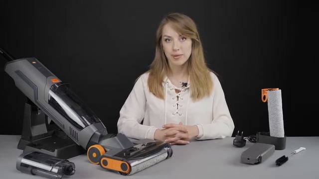 Обзор эксперта Вертикальный моющий пылесос GARLYN M 5000 AQUA смотреть онлайн