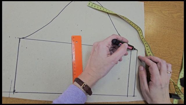 Моделирование рукава. Как совместить линию рукава с боковой линии изделия если они не совпадают. смотреть онлайн