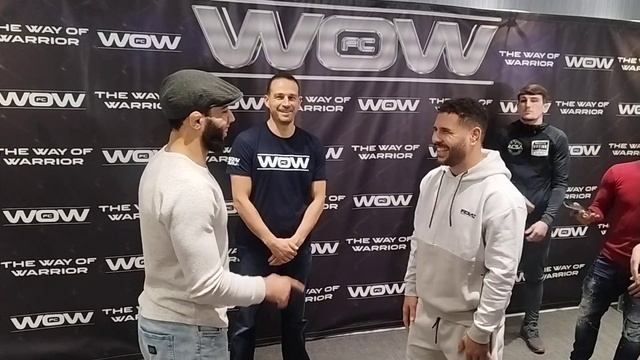 SALAH EDDINE VS ALLEF JORDELLY FACEOFF!! смотреть онлайн