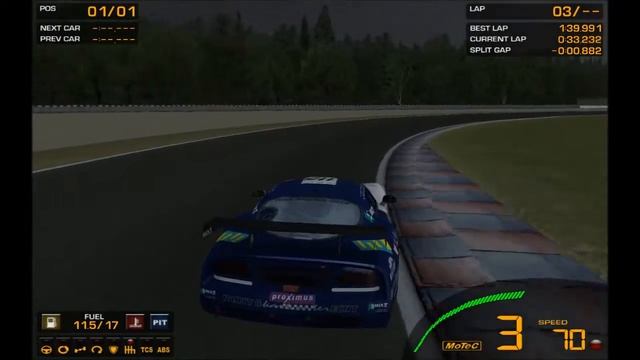 Hot Lapping - GTR2 - Viper Competition Coupe смотреть онлайн