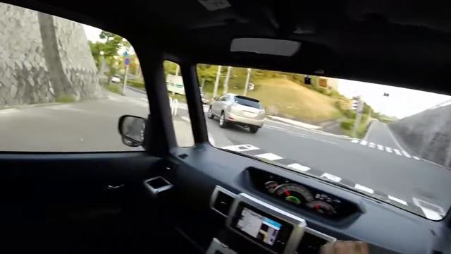 DAIHATSU WAKE 運転シーン(^^) 眺めいい〜 смотреть онлайн