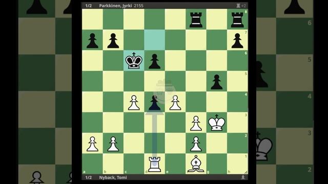 Nyback, Tomi - Parkkinen, Jyrki || Tuusula 1998 @chessbuddies 🔴 #TomiNyback смотреть онлайн