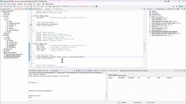 2024-10-08 Интерфейс SD-карты STM32 через SPI и руководство по FatFS - без RTOS
