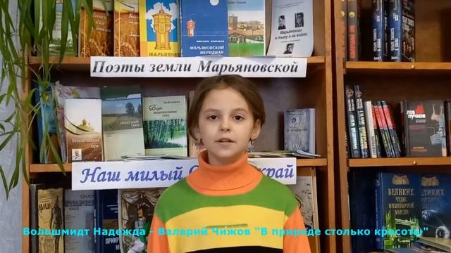 Вольшмидт Надежда - Валерий Чижов "В природе столько красоты" смотреть онлайн
