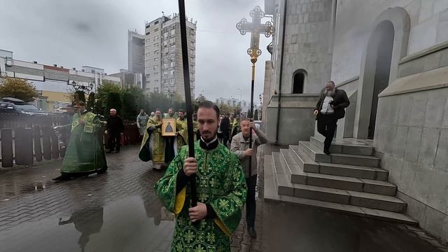 08.10.2024 г. Преставление прп. Сергия, игумена Радонежского, всея России чудотворца. Крестный ход. смотреть онлайн