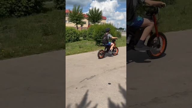 Электрический питбайк Kugoo Wish 1500w #гонки #escooter смотреть онлайн