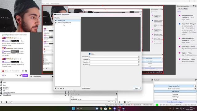 How to remove black bars on obs/slobs while playing CS2 смотреть онлайн