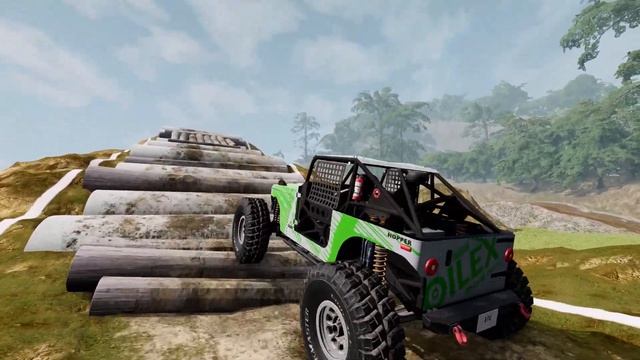 Realistic offroad track challenge with different vehicles | Beamng drive | offroad season смотреть онлайн