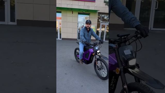 Электромотоцикл Ikingi s8 6kw 72v 40ah #электросамокат #escooter #surron #talaria #байксити смотреть онлайн