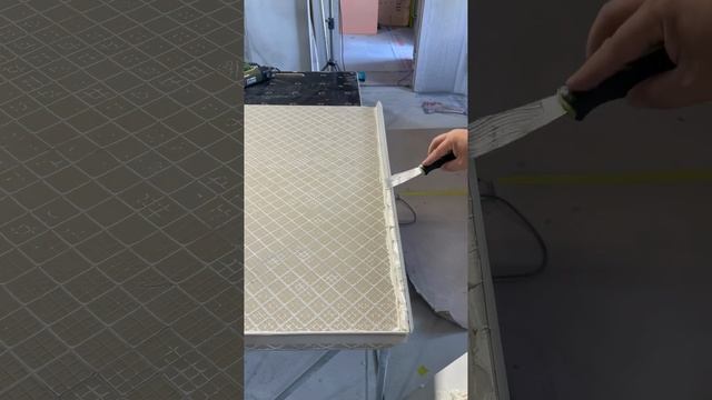 Подоконник из керамогранита!