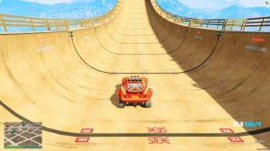 КАТАЕМСЯ НА ГИГАНТСКОМ ВОСЬМИКОЛЁСНОМ МОЛНИИ МАКВИНЕ В ГОРОДЕ! ГИГАНТСКИЕ ТАЧКИ 3  ГТА 5 МОДЫ МУРКА