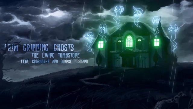 [RUS Sub / ♫] TLT - Grim Grinning Ghost (feat Crusher P + Corpse Husband) - Halloween Song - Рус.суб