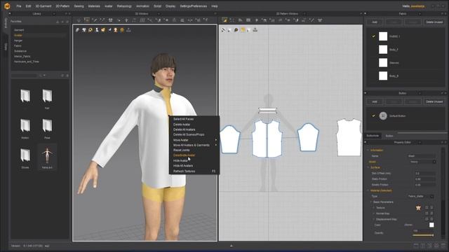 Avatar Right Click Menu | Lesson 18 | Chapter 3 | Marvelous Designer Fundamentals смотреть онлайн