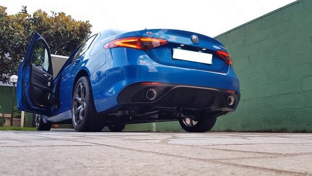 Xcentric exhaust Alfa Romeo Giulia 2 0 смотреть онлайн