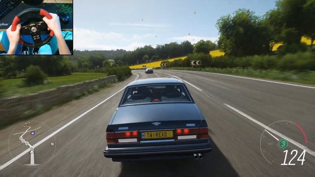 Bentley Turbo R - Forza Horizon 4 (Steering wheel) gameplay смотреть онлайн