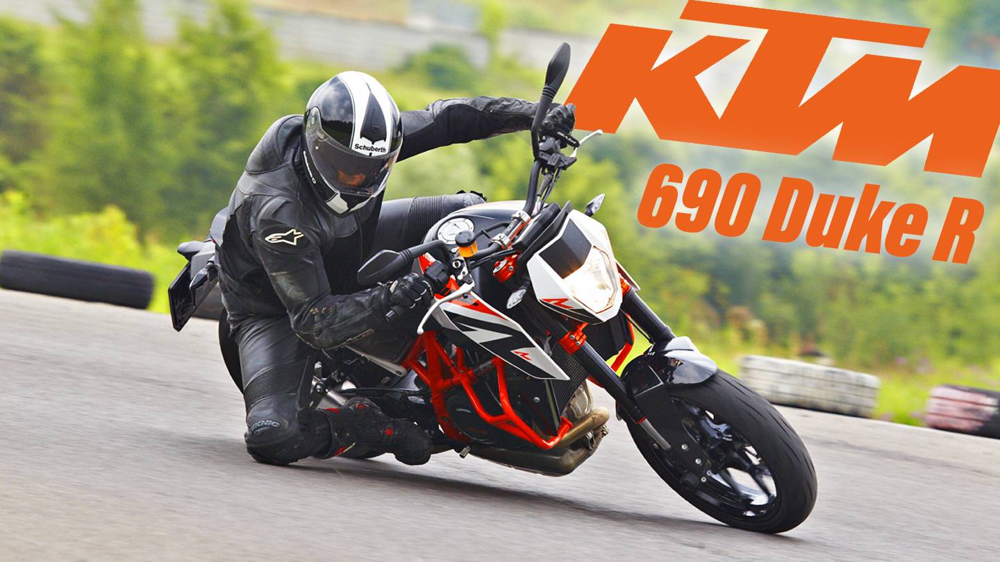 KTM 690 Duke R / Жесткий обзор смотреть онлайн