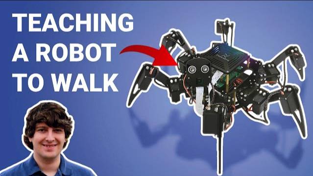 Machine Learning Explained: Teaching A Robot To Walk Tutorial смотреть онлайн