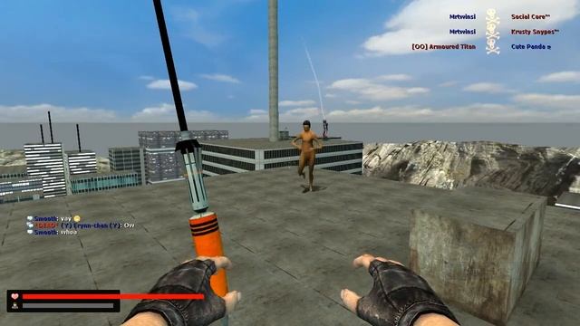 TITANS FALLING (Garry's Mod: Attack on Titan part 1) смотреть онлайн