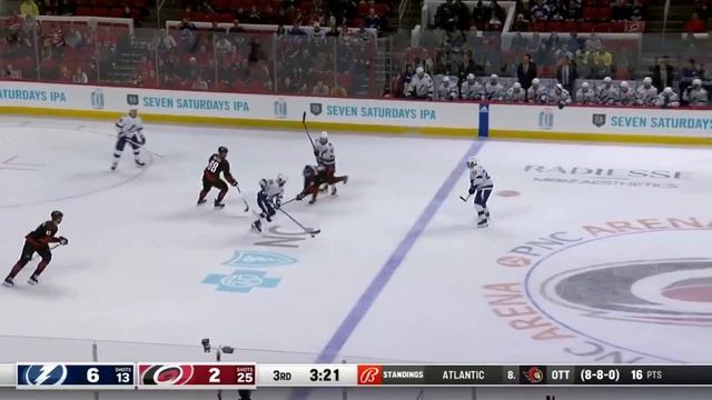 Дубль Никиты Кучерова в матче с Харрикейнз! 25.11.2023 смотреть онлайн