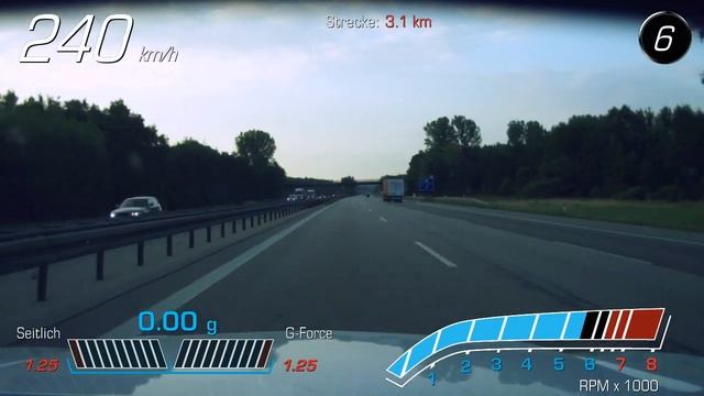 Cadillac CTS-V German Autobahn Acceleration смотреть онлайн