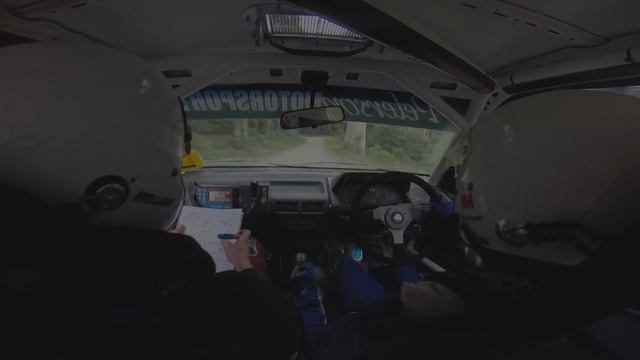 Nicholas Stages Rally. Aidan Peterson - Gavin Johnstone, Daihatsu Charade смотреть онлайн