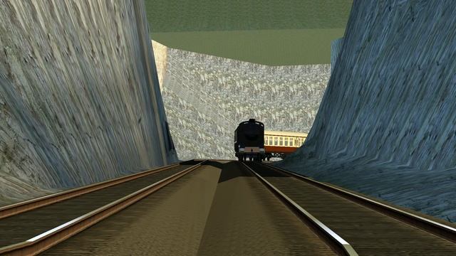 Gmod Railfanning - 4F Steam Locomotive смотреть онлайн